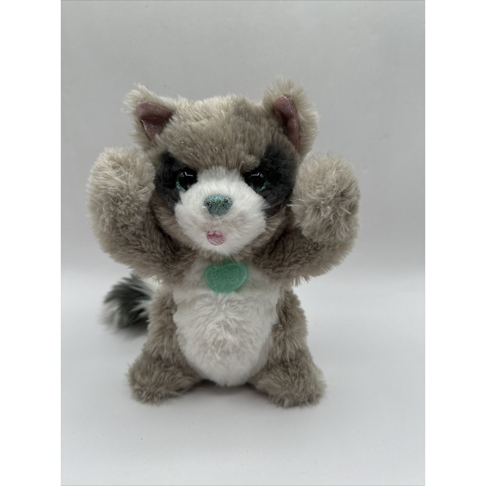 FurReal Friends ROCCO Raccoon Woodland Sparkle My Peek-a-Boo Pet‎ WORKS!